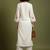 Women Floral Embroidered Regular Thread Work Pure Cotton Kurta with Trousers & With Dupatta