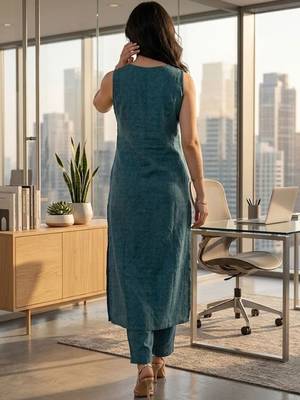 Women Regular Kurta with Trousers 3