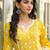 Floral Embroidered Notch Neck Pure Cotton Kurta With Trousers & Dupatta