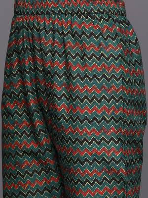 Women Ethnic Motifs Printed Gotta Patti Kurta with Trousers & With Dupatta 3