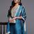 Ethnic Motifs Embroidered Regular Sequinned Kurta with Trousers & Dupatta