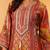 Women Ethnic Motifs Printed Regular Gotta Patti Chanderi Silk Kurta Trousers