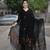Beautiful black handwoven jamdani cotton straight kurta pant with tassel dupatta set