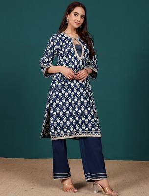 Women Ethnic Motifs Printed Regular Pure Cotton Kurta with Trousers & With Dupatta 6