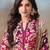 Women Floral Printed Regular Mirror Work Kurta with Trousers & With Dupatta