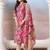 Women Floral Printed Regular Mirror Work Kurta with Trousers & With Dupatta
