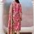 Women Floral Printed Regular Mirror Work Kurta with Trousers & With Dupatta