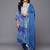 Bandhani Embroidered Sequinned Silk Georgette Republic Day Kurta With Trousers & Dupatta