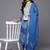 Bandhani Embroidered Sequinned Silk Georgette Republic Day Kurta With Trousers & Dupatta
