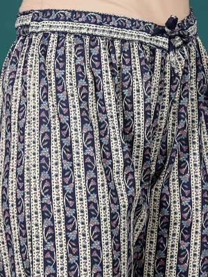 Women Ethnic Motifs Printed Regular Pure Cotton Kurta with Trousers & With Dupatta 3