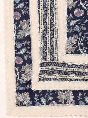 Women Ethnic Motifs Printed Regular Pure Cotton Kurta with Trousers & With Dupatta 4