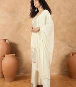 Women Ethnic Motifs Embroidered Kurta with Palazzo & Dupatta
