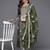 Ethnic Motif Thread Embroidered Kurta with Embroidered Trousers & Dupatta