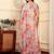 Women Printed Empire Kurta with Trousers & With Dupatta