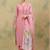Women Floral Regular Thread Work Kurta with Trousers & With Dupatta