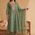 Women Ethnic Motifs Embroidered Regular Mirror Work Kurta with Trousers & With Dupatta