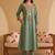 Women Ethnic Motifs Embroidered Regular Mirror Work Kurta with Trousers & With Dupatta