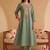 Women Ethnic Motifs Embroidered Regular Mirror Work Kurta with Trousers & With Dupatta