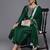 Women Round Neck Sequinned & Zari Kurta & Trouser With Fringed Detail Dupatta