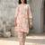 Floral Printed Pure Cotton Straight Kurta with Palazzos