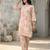 Floral Printed Pure Cotton Straight Kurta with Palazzos