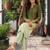 Women Ombre Dyed Regular Thread Work Kurta with Trousers
