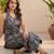 Women Ethnic Motifs Dyed Regular Kurta with Trousers
