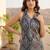Women Ethnic Motifs Dyed Regular Kurta with Trousers