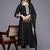 Ethnic Motifs Embroidered Zari Panelled Kurta With Trousers & Dupatta
