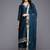 Ethnic Motifs Embroidered Zari Kurta With Palazzos & Dupatta