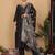 Ethnic Motifs Woven Design Zari Pure Silk Straight Kurta With Trouser & Dupatta