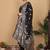 Ethnic Motifs Woven Design Zari Pure Silk Straight Kurta With Trouser & Dupatta