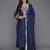 Floral Embroidered Thread Work Kurta with Trousers & Dupatta