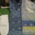 Beautiful indigo blue hand block printed kota doria straight kurta suit set