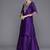 Women Floral Yoke Design Sequinned Chanderi Silk Kurta with Palazzos & Dupatta