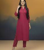 Women Regular Kurta with Trousers