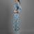 Women Floral Printed Regular Thread Work Kurta with Trousers & With Dupatta