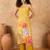 Women Floral Printed Regular Beads and Stones Kurta with Trousers & With Dupatta