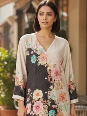 Women Floral Printed Regular Kurta with Palazzos 3