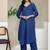 Women V-Neck A-Line Kurta With Trouser