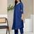 Women V-Neck A-Line Kurta With Trouser