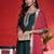 Women Geometric Embroidered Kurta with Trousers & Dupatta