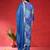 Women Bandhani Printed Round Neck Straight Kurta with Trousers & Dupatta