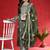 Women Embroidered Thread Work Pure Cotton Kurta with Trousers & Dupatta