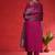 Women Ethnic Motifs Embroidered Kurta with Trouser & Dupatta