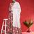Women Floral Printed Anakali Pure Cotton Kurta with Trousers & Dupatta