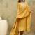 Women Ethnic Motifs Yoke Design Zari Straight Kurta with Trousers & Dupatta