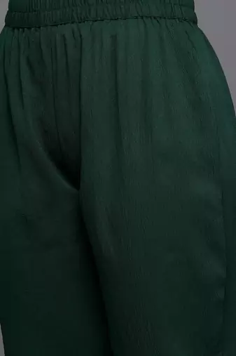 Pleated Anarkali Gotta Patti Kurta With Trousers & Dupatta