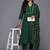Pleated Anarkali Gotta Patti Kurta With Trousers & Dupatta