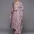 Ethnic Motifs Yoke Design Regular Sequinned Kurta with Trousers & With Dupatta
